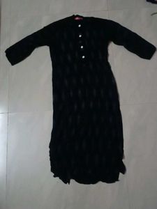 Elegant Black Kurta