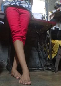 Red Capri Pants