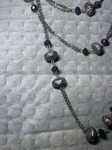 Multilayer Silver Necklace