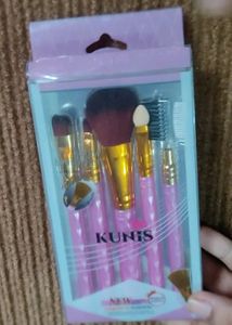 Makeup Brush Combo Of 5 pcs