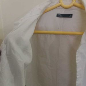 Pure Cotton White Shirt