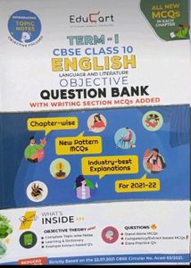 Educart Class 10th QBank term 1
