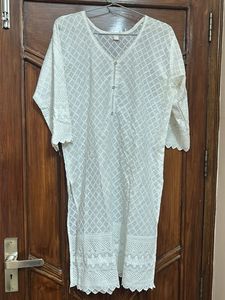 White Embroidered Tunic
