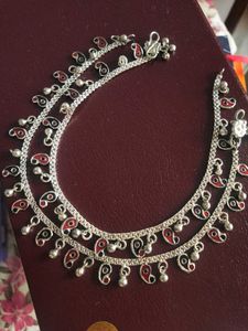 Silver Plated Anklets