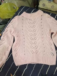 Pink Knit Sweater