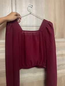 Crochet Detail Top