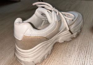 Chunky White Sneakers