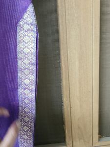 Ghunghroo Shiny Purple Kurta