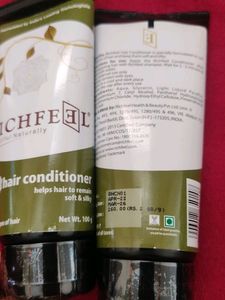 2 New Richfeel Hair Conditioners (each 100ml)