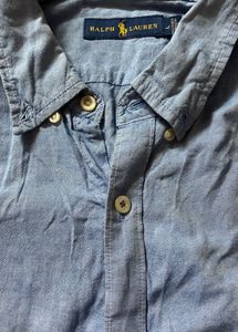 Ralph Lauren Blue Chambray Shirt