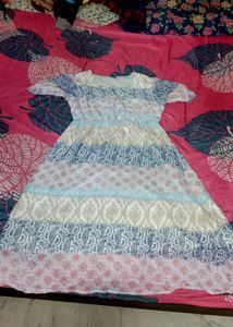 Paisley Print Dress