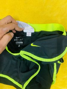 Nike Running Shorts Black Neon
