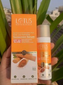 New) Sunscreen Serum By Lotus Botanicals