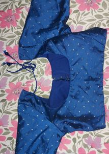 Attractive Royal blue blouse💙✨️(padded)