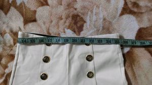 Fancy Cream Trouser For Girls