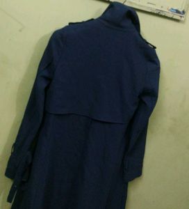Stylish Navy Trench Coat