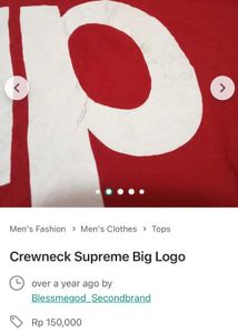 Original Supreme’s Sweatshirt