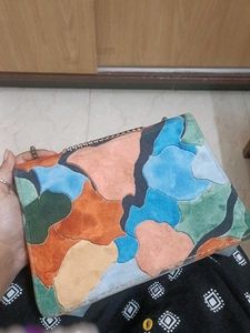 Stylish Multi-Color Crossbody Bag