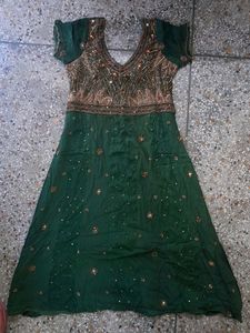 Designer A Line Suit Set Stitched