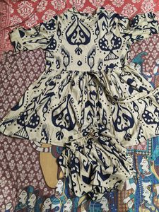 Printed Coord dress