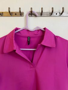 Cropped Polo Top