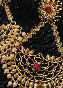 Elegant Gold &amp; Chandbali Earrings Combo