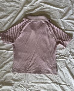 H And m Cropped Shirt