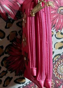Pink Floral Wallet