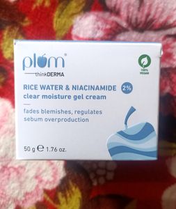 Plum Rice Water &amp; Niacinamide Clear Moisture Gel