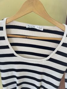 Bershka Ribbed top