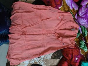 Peach Sleeveless Top