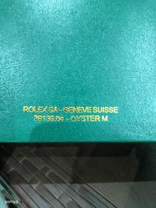 Rolex Watch With Box