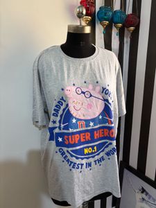 Unisex Peppa Pig Print T-Shirt