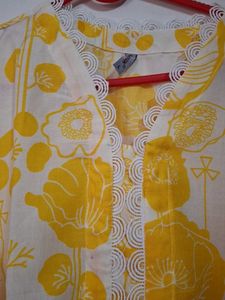 Beautiful Kurta Set In Floral Pattern