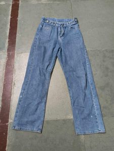 Blue Denim Jeans baggy
