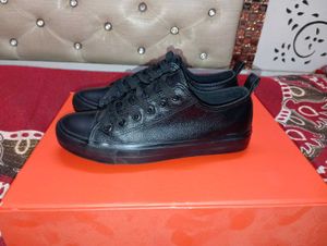 Primark Faux Leather Training Sneakers