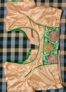 Embroidered Silk Fabric