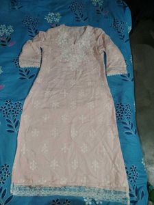 Pastel Pink Kurti! 🌸