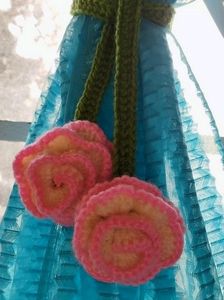 Crochet Curtain Tie