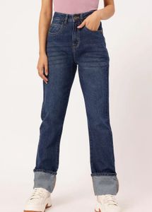 Womens Straight Fit Jeans