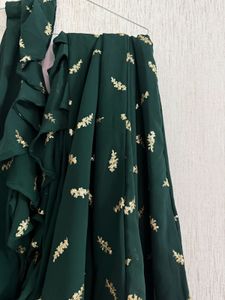 cool indo western saree