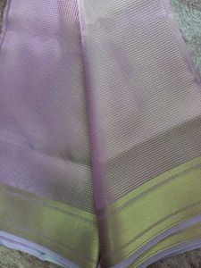 Mauve &amp; Gold Saree