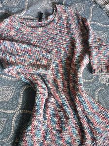 Colorful Knit Sweater