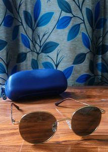 Vincent Chase Grey Round Stylish Sunglass
