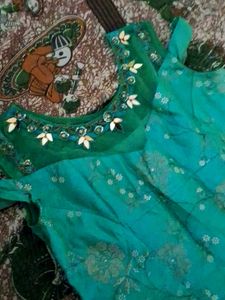 Teal Ethnic Kurta