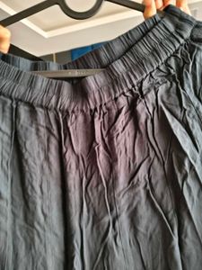 Ethnic Black flared  palazzo pant..