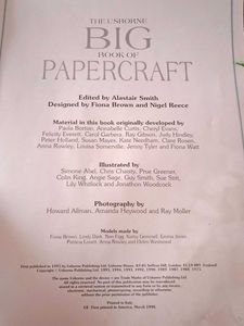 Children Paper Craft Book