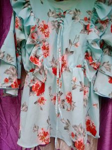 Blossom Breeze Ruffle Top