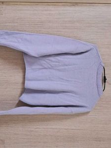 Y&amp;F Kids by Westside Solid Lilac Knitted Sweater