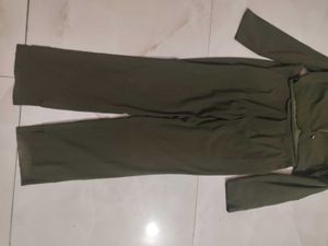 Olive Green Co-ord Set